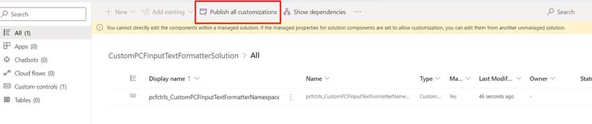 PowerApps - PCF – Input Formatter with Regular Expression